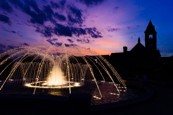 Fountain Park Sunset 4