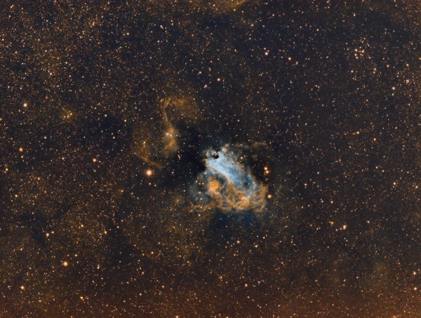 M17 - Omega Nebula (Hubble Palette)
